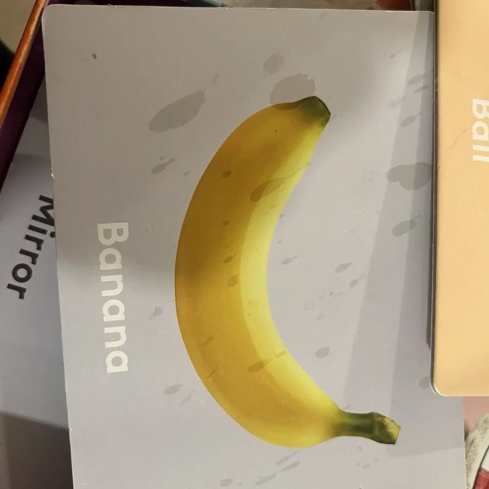 Lovevery Things I See For 7-8 Months Two-Sided Sensory Texture Cards